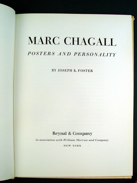 Marc Chagall: Posters & Personality