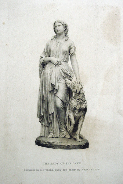 Lady of the Lake 1878 Engraving