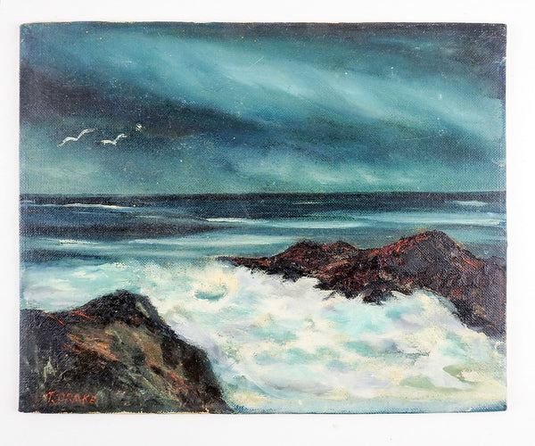 Coastal Seascape Painting