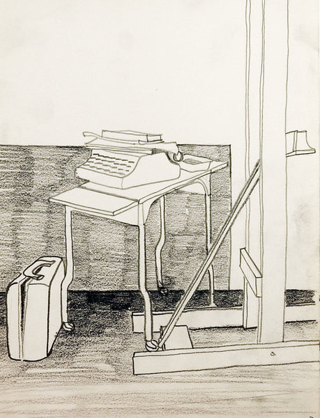 Office Interior Drawing