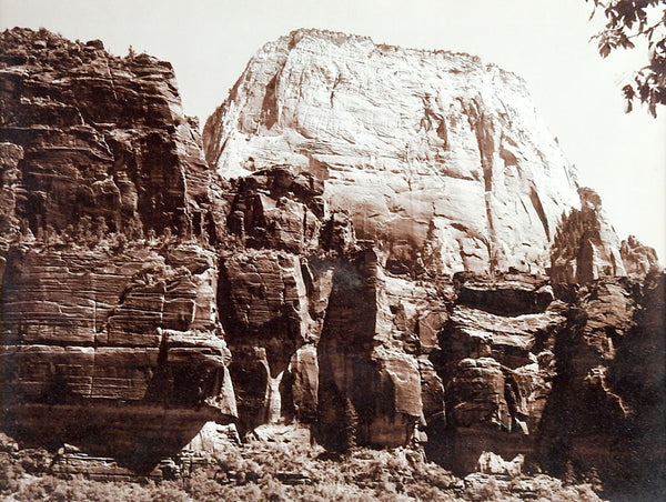 Great White Throne,  Mt. Zion National Park Photograph