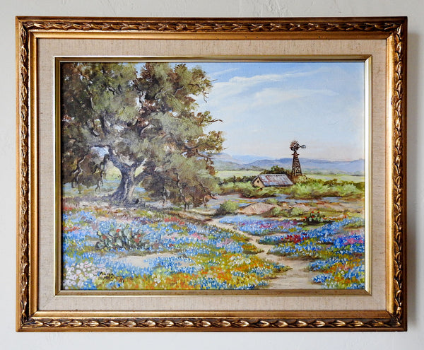 Texas Bluebonnet Painting By Anna Hurley