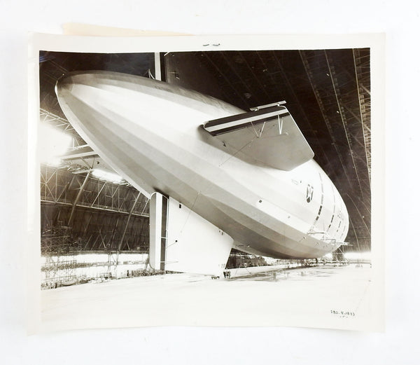US Navy Zeppelin Air Ship USS Macon Photograph