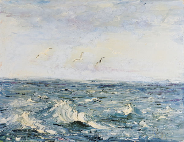 Impressionist Seascape Painting