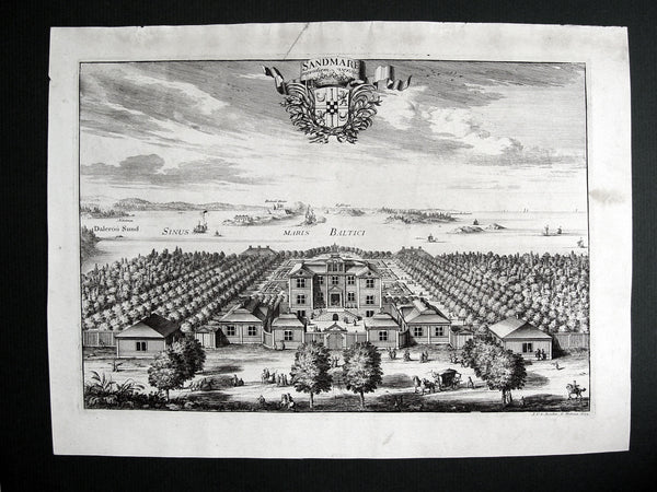 Swedish Baroque Sandmare Estate, 1699