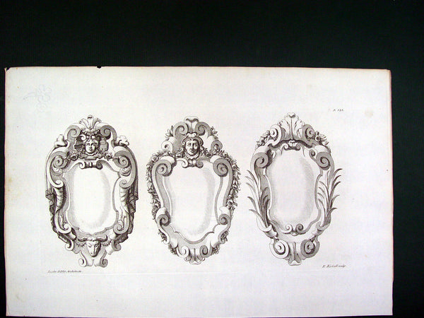 Architectural Ornament by J. Gibbs, 1728 - Artifax antiques & design