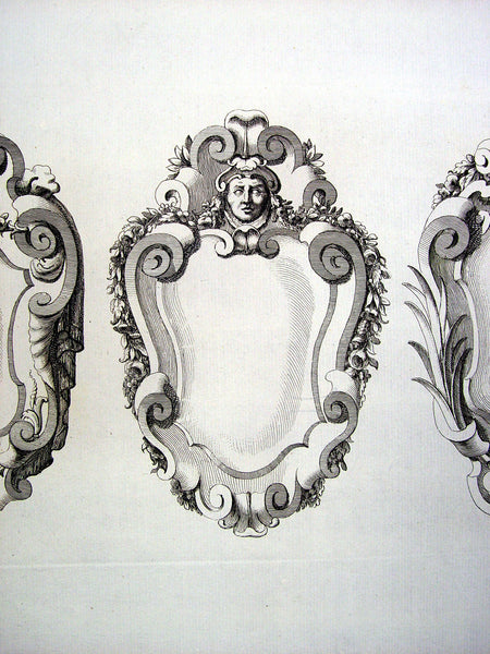 Architectural Ornament by J. Gibbs, 1728 - Artifax antiques & design