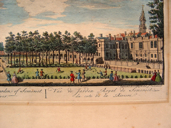 Royal Gardens of Somerset, 1748