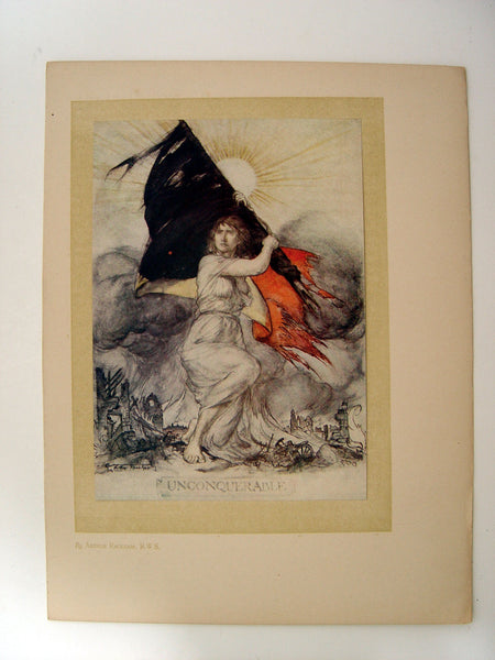Unconquerable by Arthur Rackham, 1914