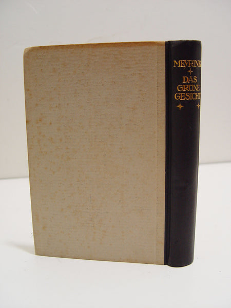 1923 Das Grüne Gesicht Book - Artifax antiques & design