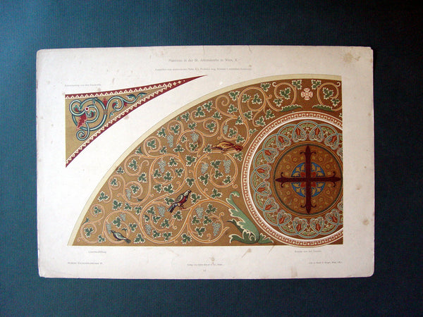 Art Nouveau Ceiling Ornamentation - Artifax antiques & design