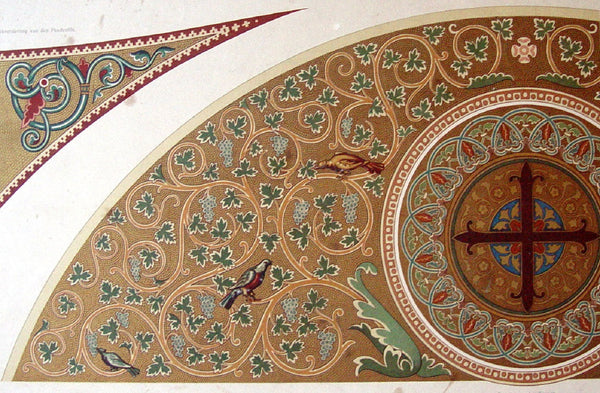 Art Nouveau Ceiling Ornamentation - Artifax antiques & design