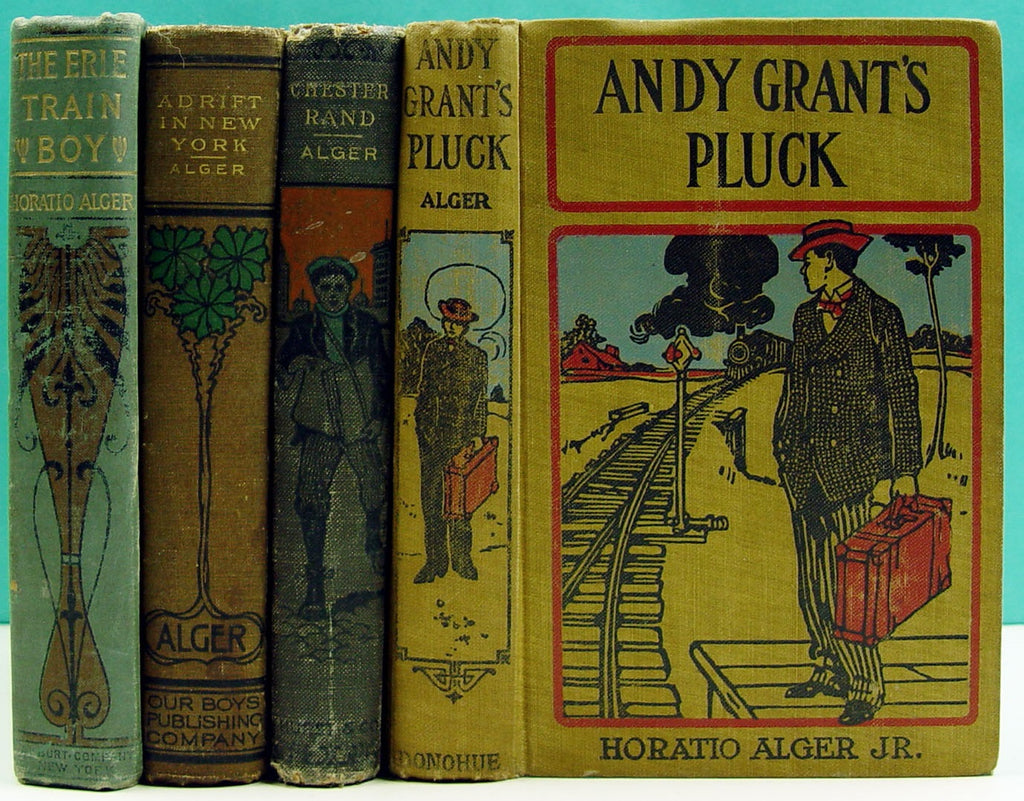 Adventures by Horatio Alger - Set of 4 Books