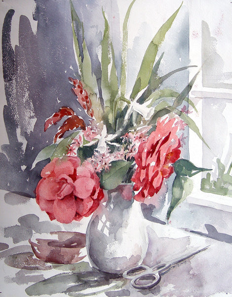 Flowers At The Window