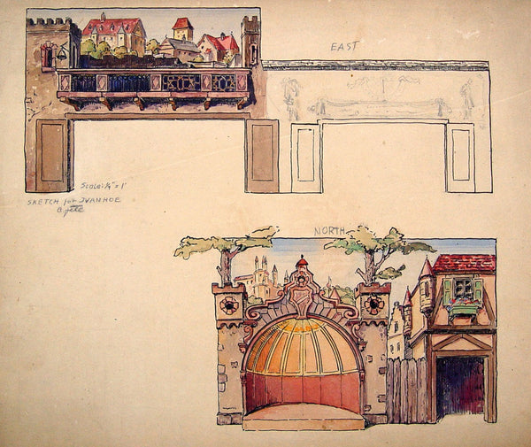Medieval City Mural Study