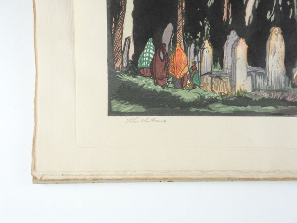 Urushibara Woodcut Prints Portfolio after Frank Brangwyn