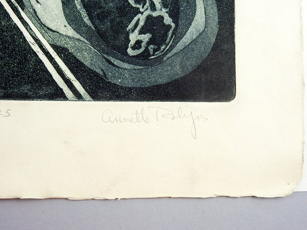 Abstract Litany Etching