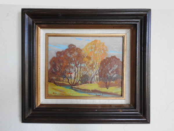 Fall Landscape Painting by Dwight Clay Holmes