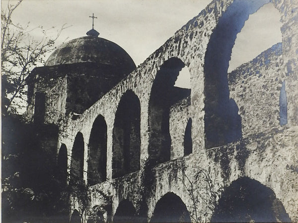 1950's Photograph Of San Jose Mission San Antonio