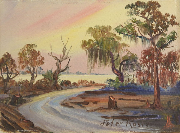 Peter Koster Florida Everglades Sunset Painting