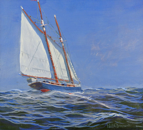 Sailing Yacht Painting