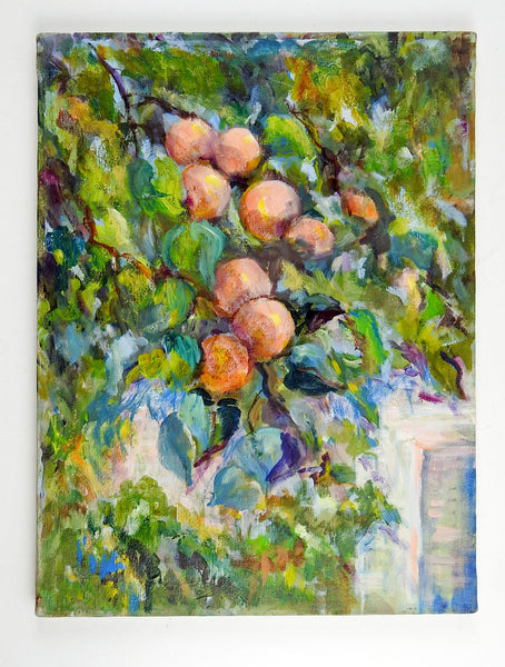 Impressionist Fruit Tree Painting