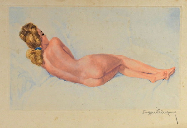 1950s Nude Lithograph