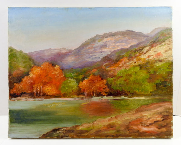 Riverside Landscape Painting