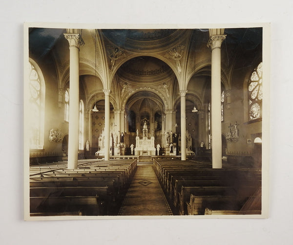 Cathedral Interior Photograph 1941