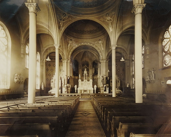 Cathedral Interior Photograph 1941