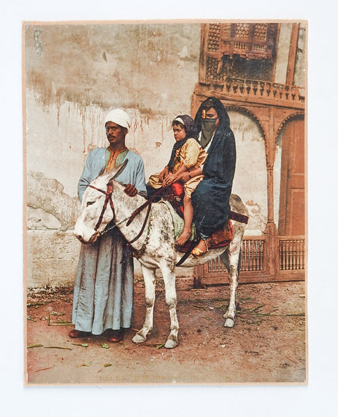 Antique Photograph Cairo Egypt 1890's