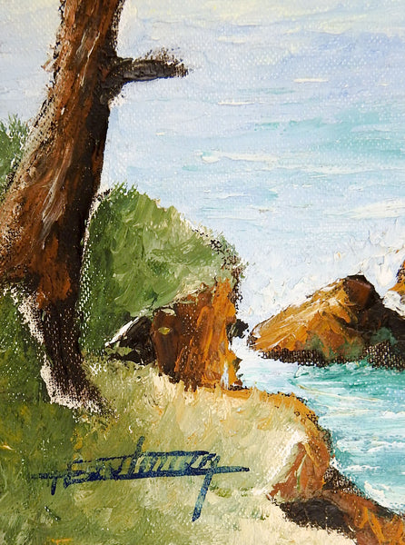 French Seascape Painting