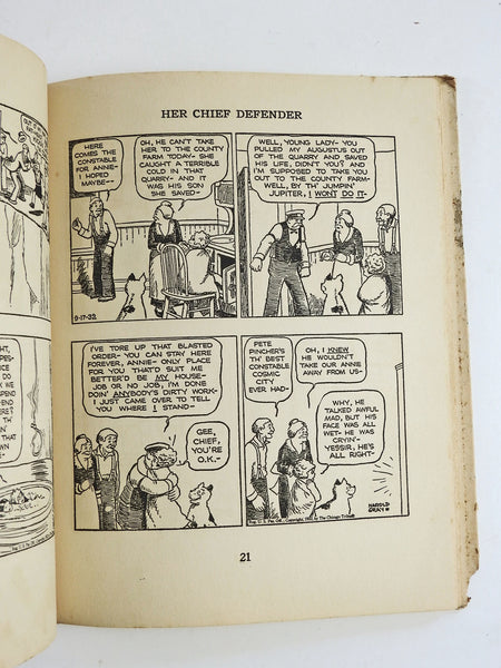 Little Orphan Annie in Cosmic City 1933 Book