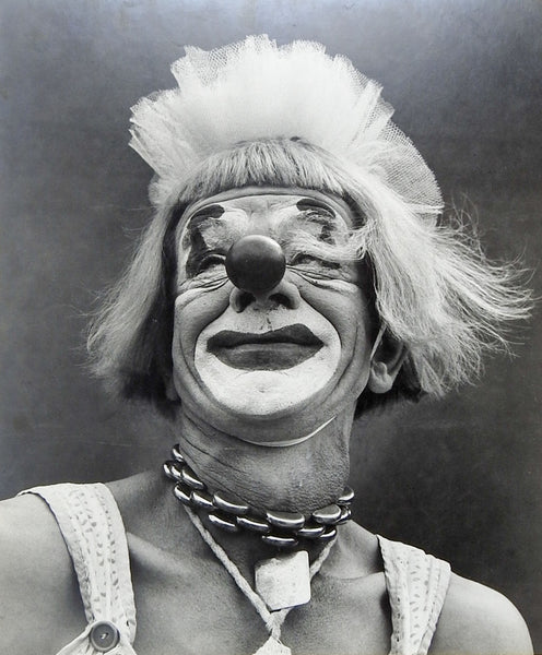 Vintage Clown Photograph