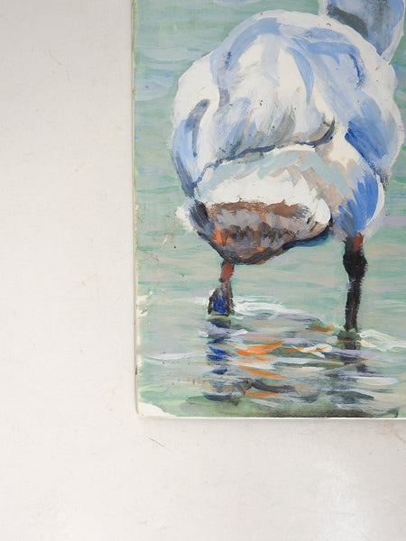 Swans By Simon Michael Texas Artist