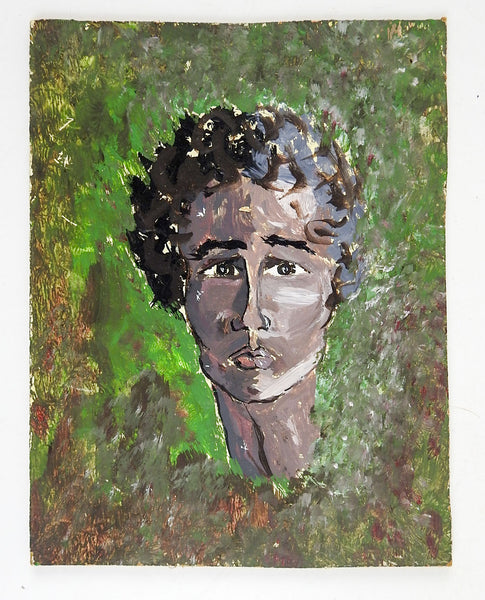 Small Modernist Portrait Painting