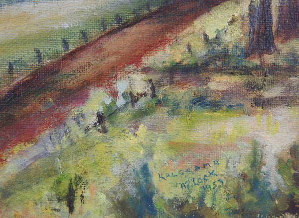 Kalorama Landscape, 1953 Painting