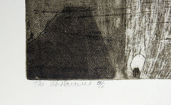 Abstract Etching by George Turner