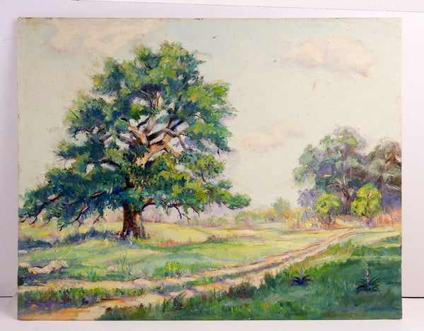 Old Oaks Landscape Painting