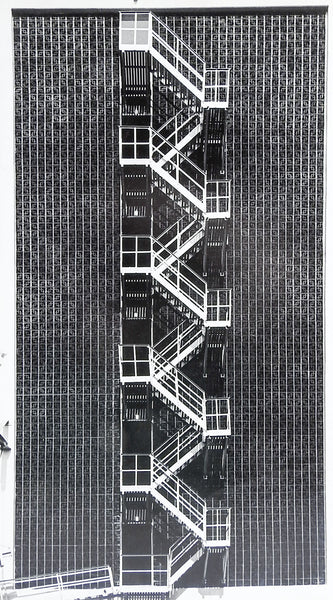 Industrial Staircase Photograph