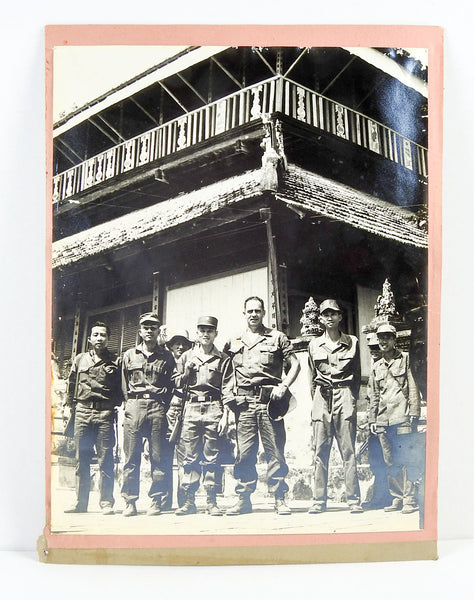 Vietnam Era ARVN & US Army Group Photograph