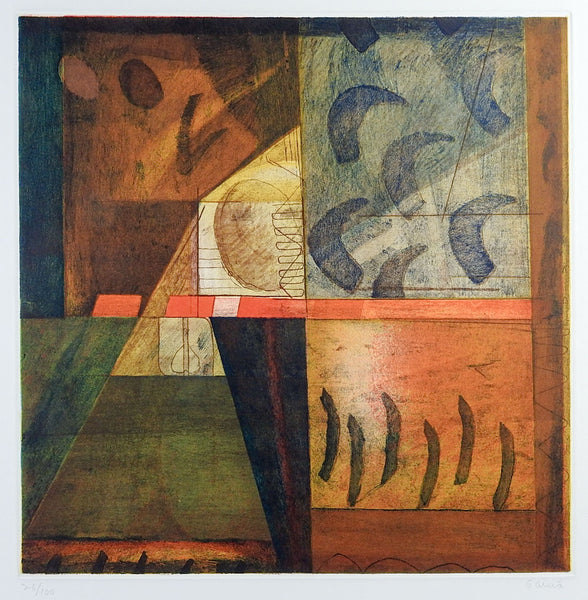 Abstract Etching By Garcia