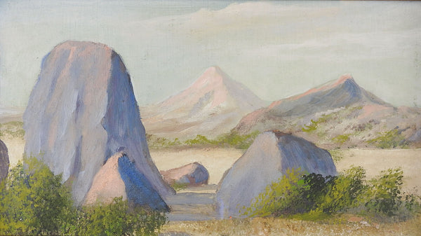 1930's Mountain Landscape Painting