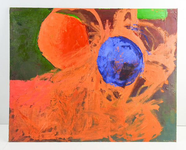 Abstract Spheres Painting By Bruce Clements