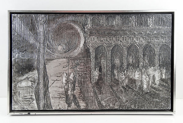 Embossed Silver Drawing