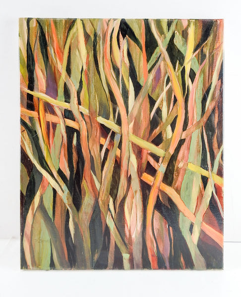 Abstract Field of Grass Painting