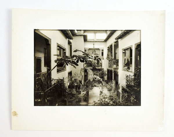 Tropical Interior Courtyard Photograph