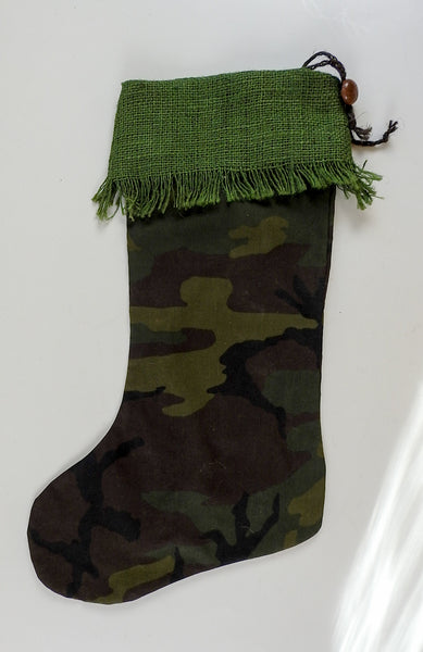 Camouflage Christmas Stocking