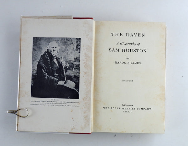 The Raven: A Biography of Sam Houston Book