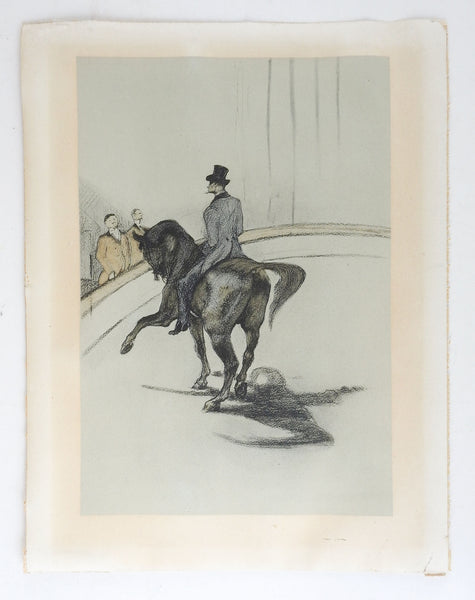 1950's Toulouse-Lautrec Horse & Rider